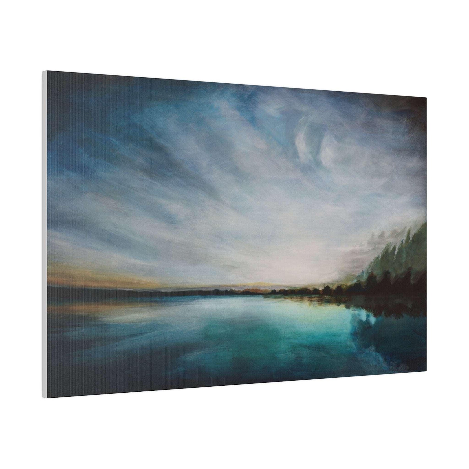 Canvas Art Print - Myall Lake Sunset - Polly Barton