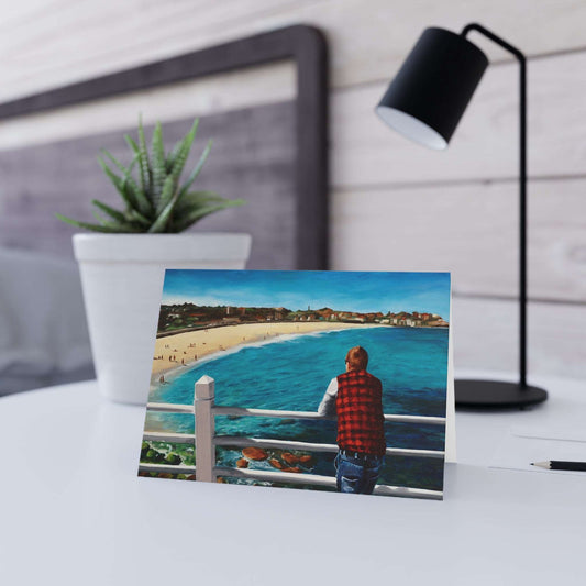 Blank Greeting Card - Bondi Beach - Polly Barton