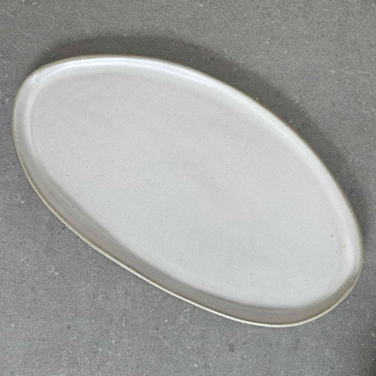 Avoca Long White Platter - Polly Barton