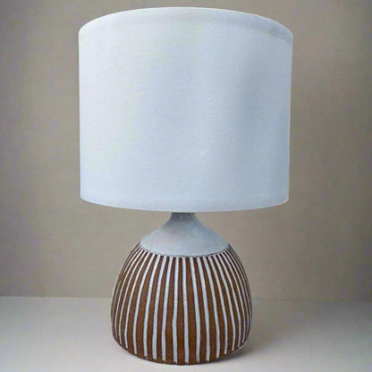 Ceramic Lamp & shade