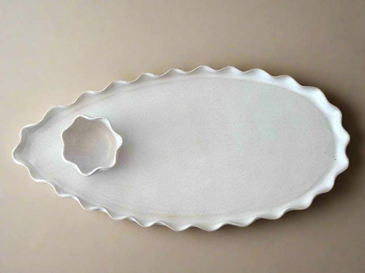 Serving Platter - Extra Large White