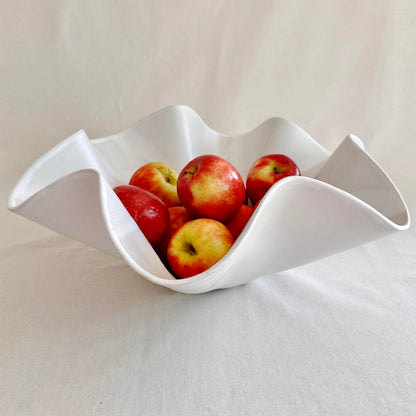 Ruffle Bowl - Extra Large - Fruit Bowl