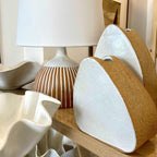 Pebble Vase Collection & Bronte Lamp