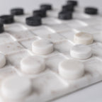 Marble Draughts Checkers Set