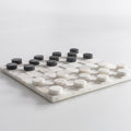 Marble Draughts Checkers Set