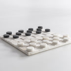 Marble Draughts Checkers Set
