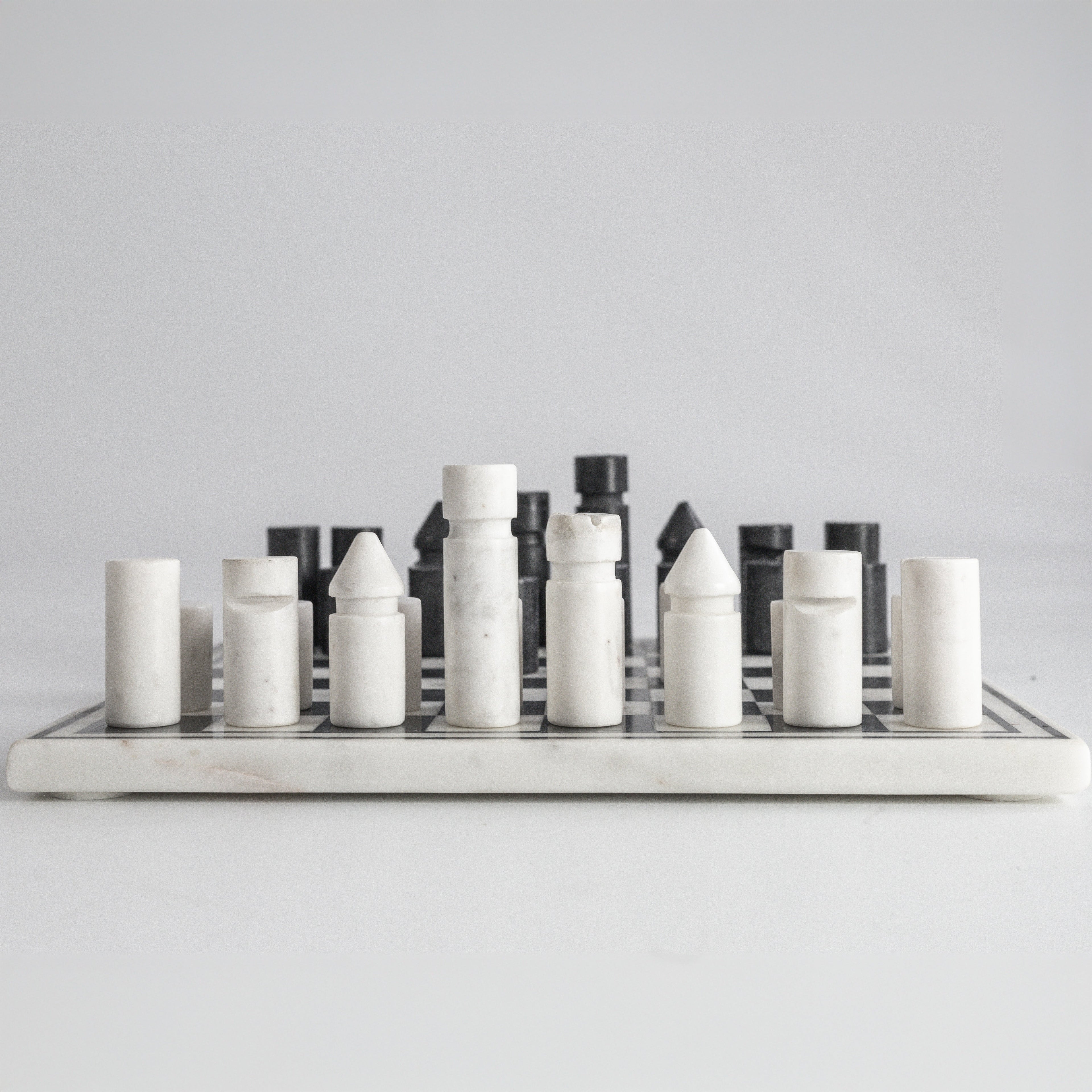 Inlay Marble Chess Set