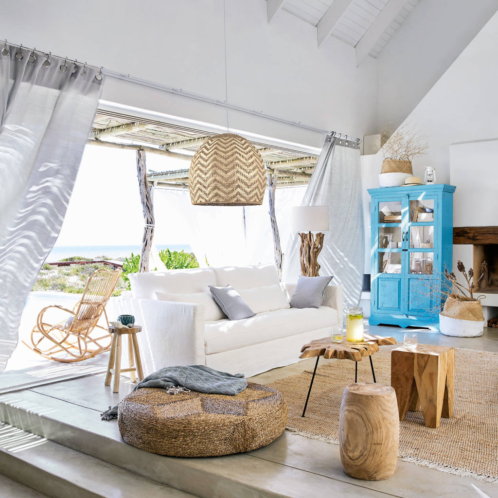 Rattan Cane Pendant Light