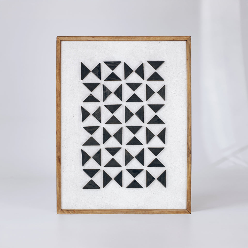 Silhouettes of Elm Rectangle - Wall Art 62x82cm