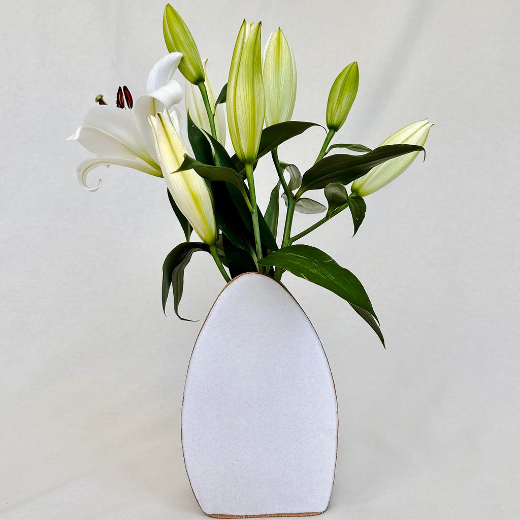 Large Flower Vase - Pebble Shape