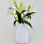 Large Flower Vase - Pebble Shape