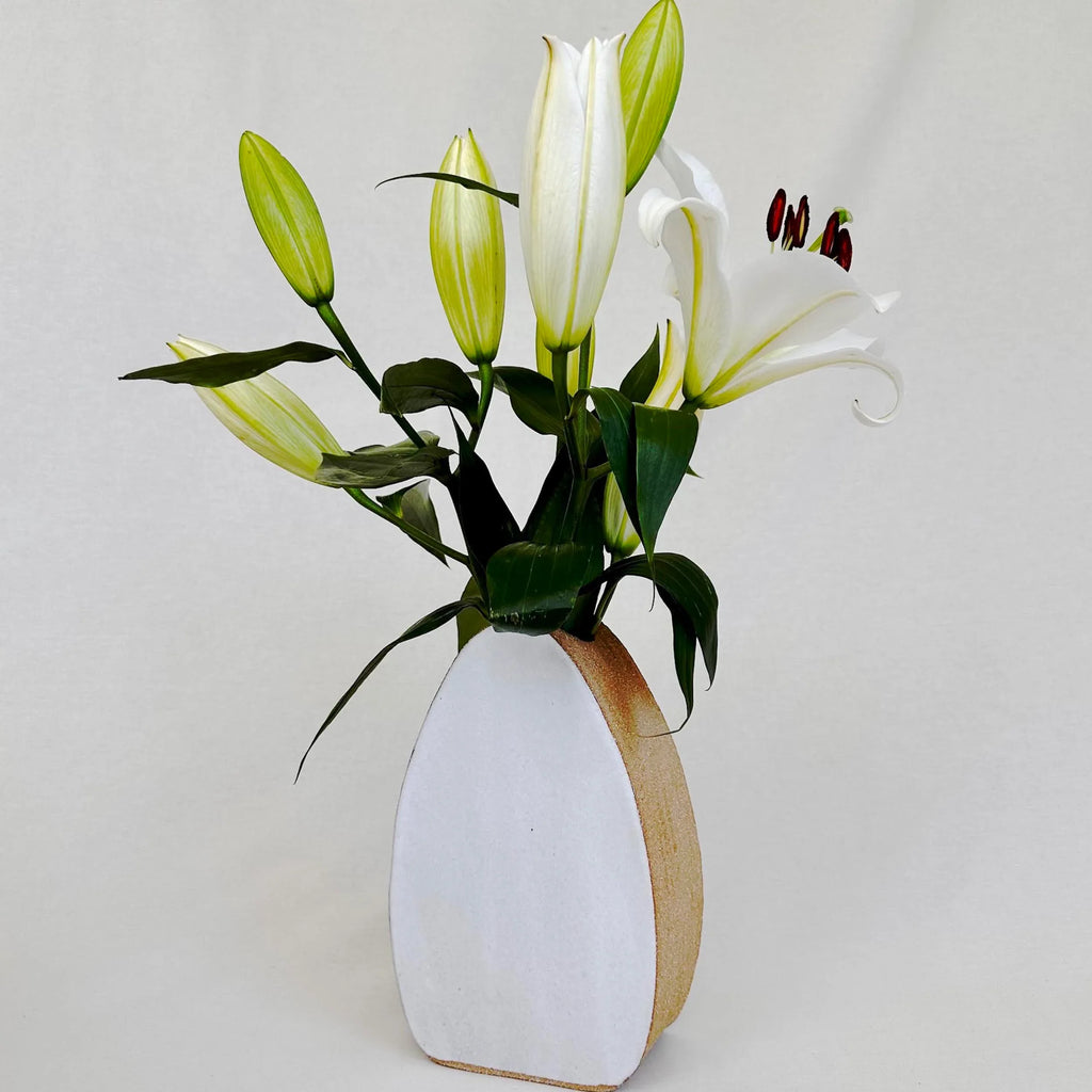 Large Flower Vase - Pebble Shape