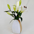 Large Flower Vase - Pebble Shape