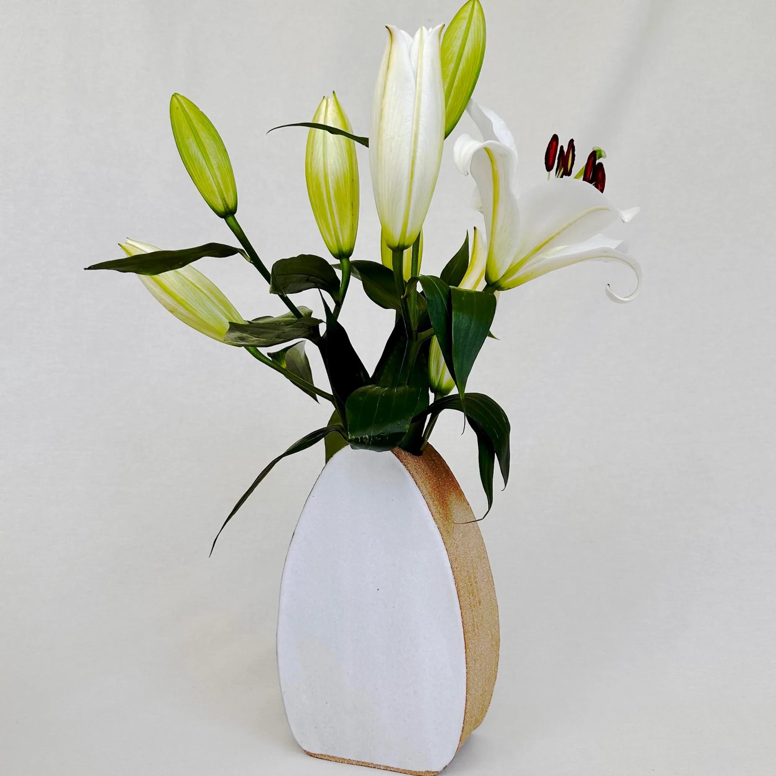 Large Flower Vase - Pebble Shape