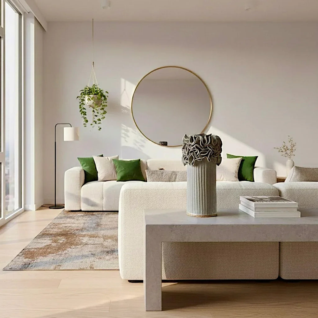 Oversized Ruffle Vase Interior Design