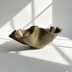 Oversized Statement Wave Bowl - Rockpool