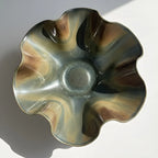 Oversized Statement Wave Bowl - Rockpool