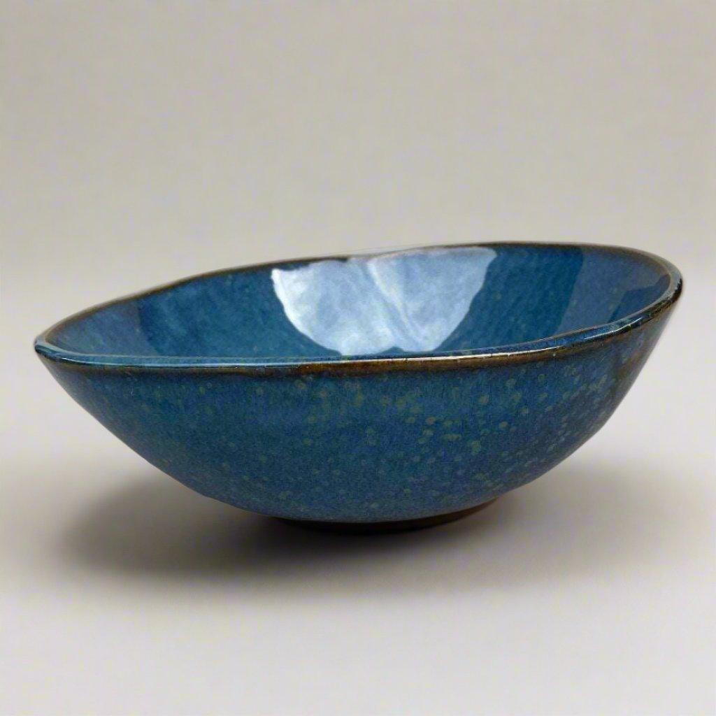 Turquoise-Blue-Serving-Bowl