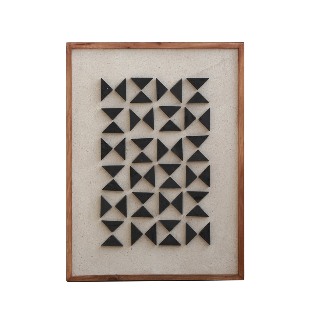 Silhouettes of Elm Rectangle - Wall Art 62x82cm