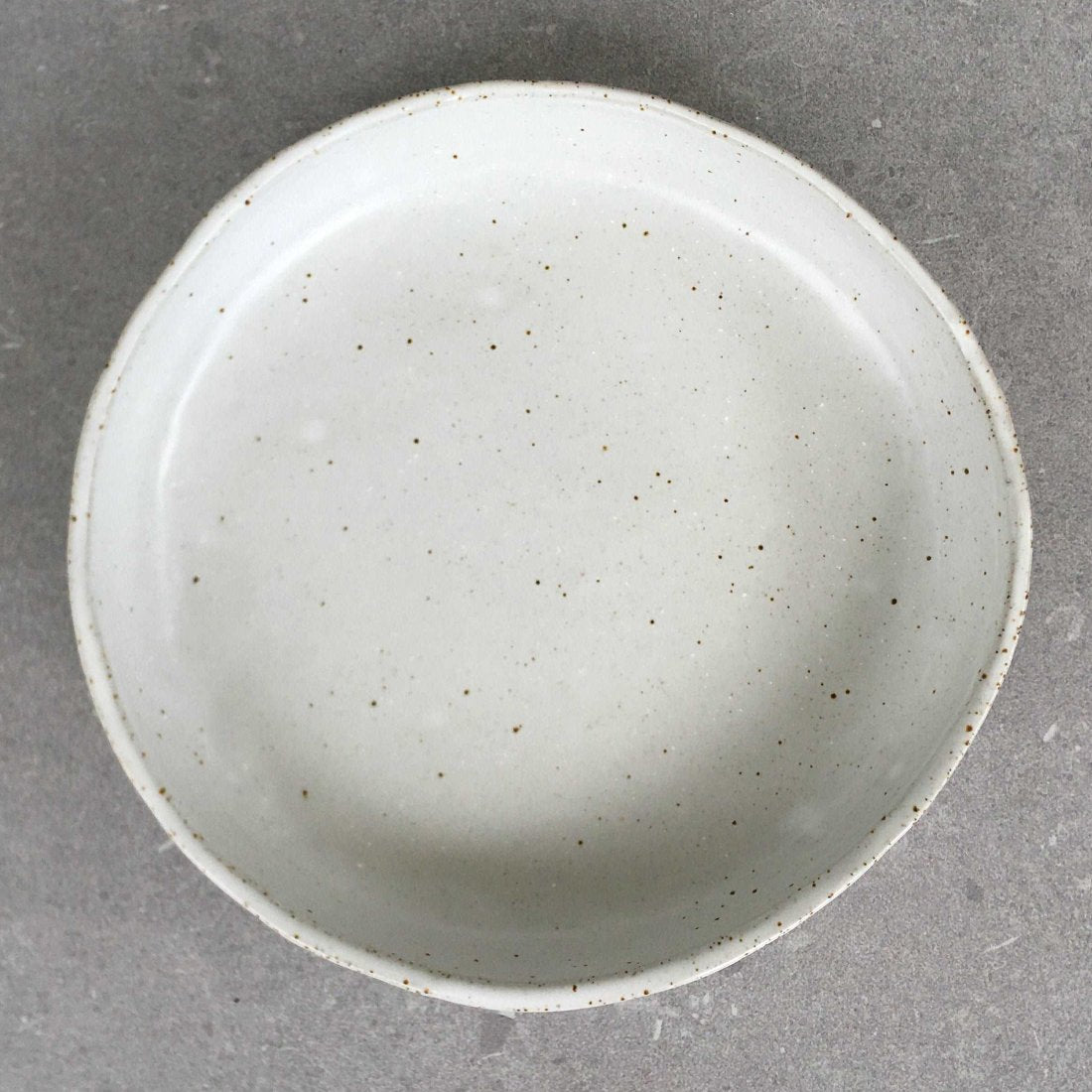 Speckled Shallow Serving Dish - Polly Barton