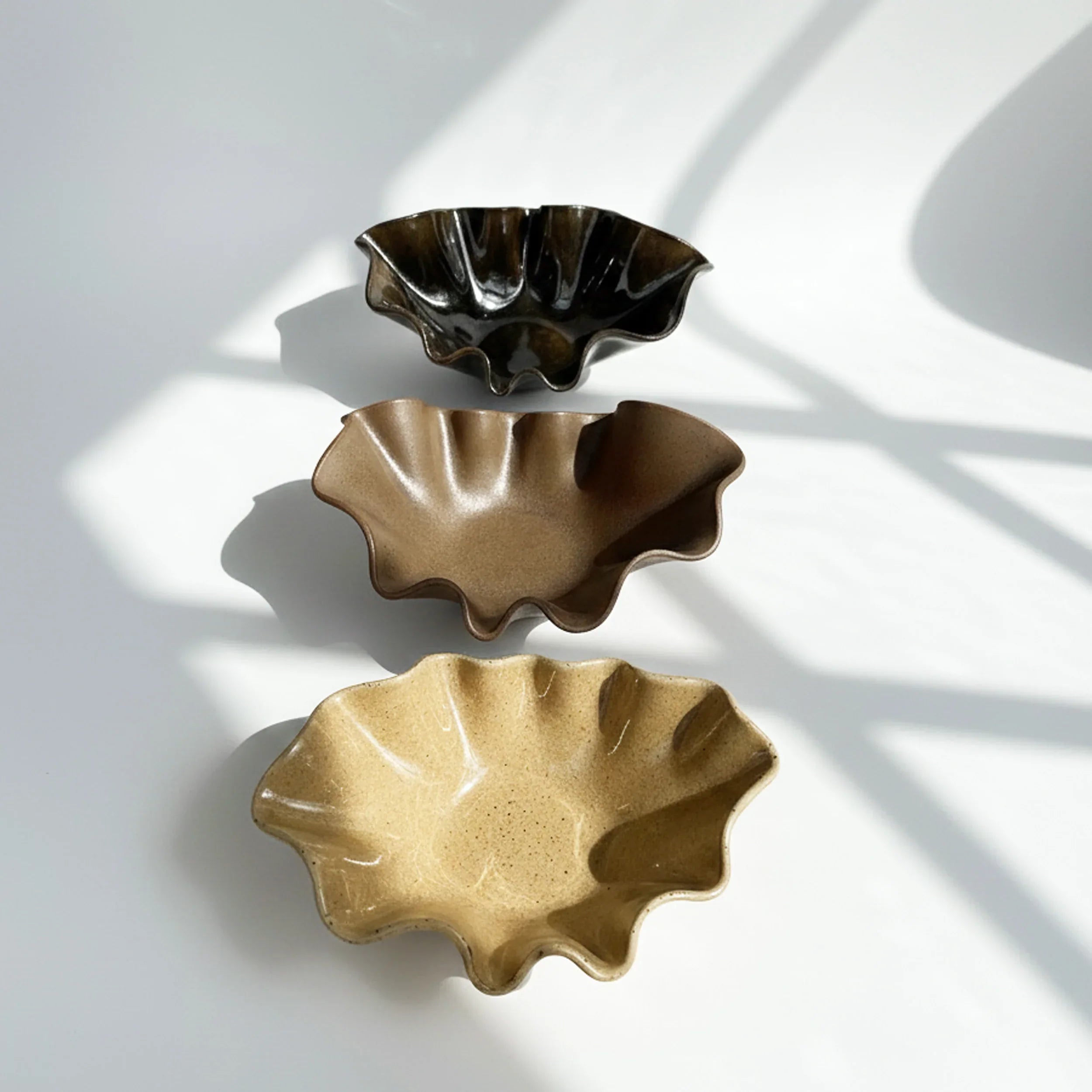 Decorative Wave Dishes - Small