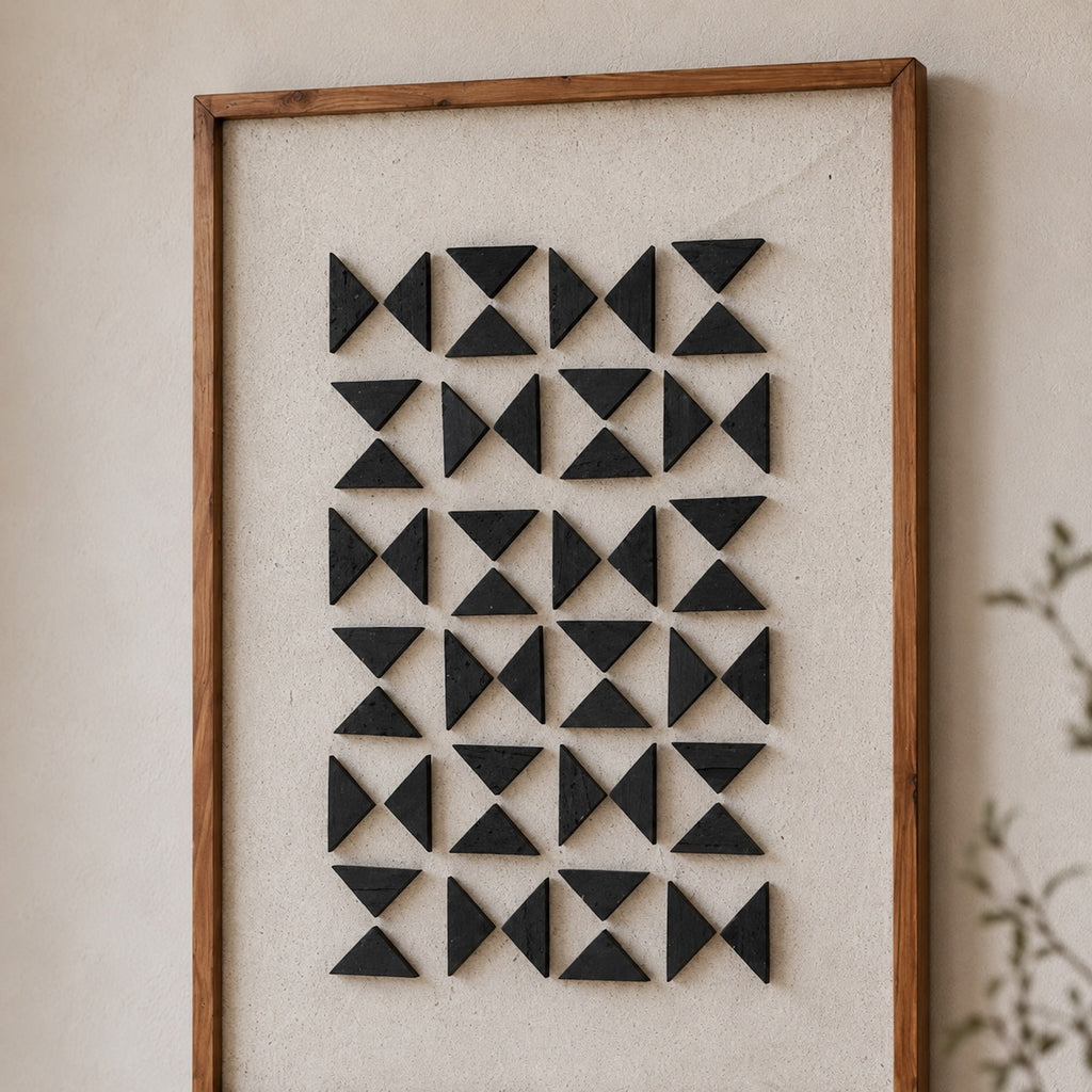 Silhouettes of Elm Rectangle - Wall Art 62x82cm