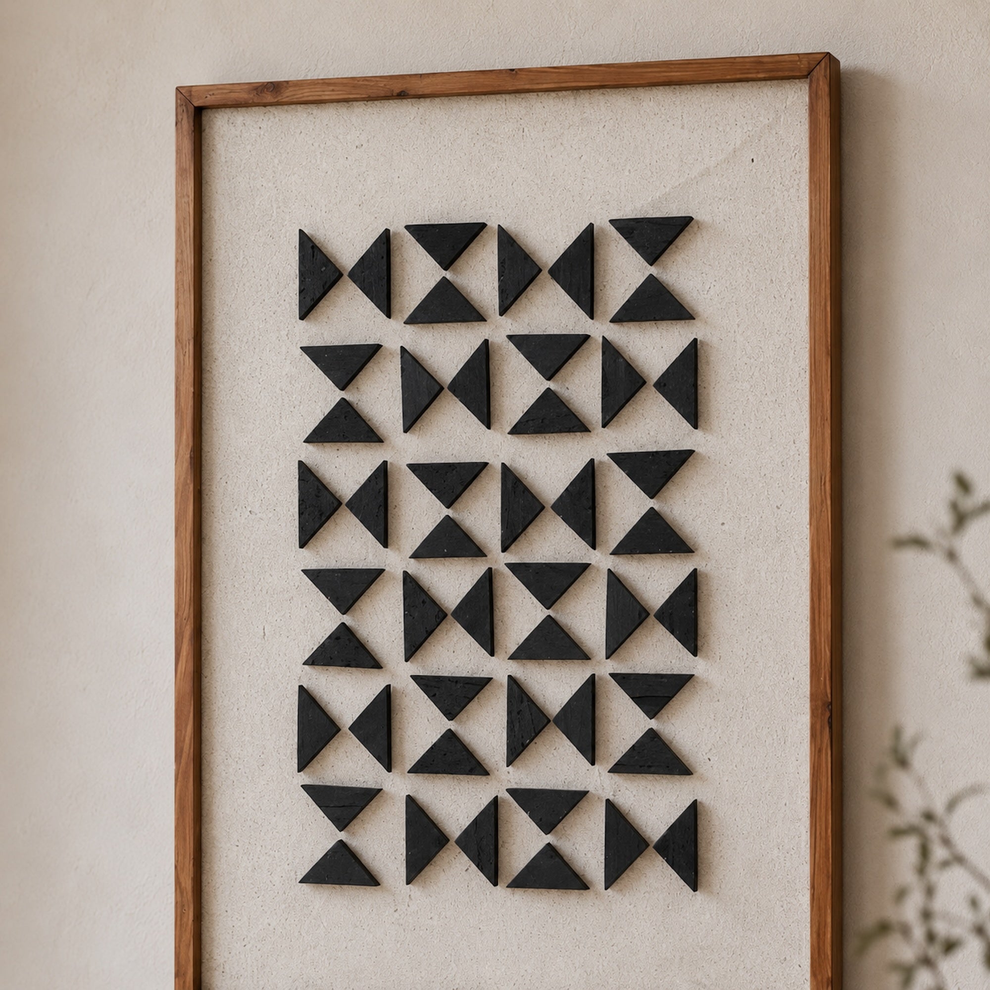 Silhouettes of Elm Rectangle - Wall Art 62x82cm