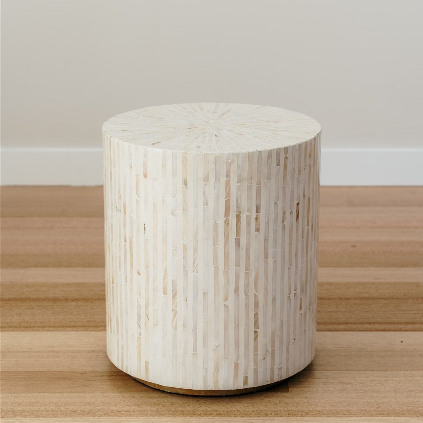 Hanora Mother of Pearl Inlay Side Table