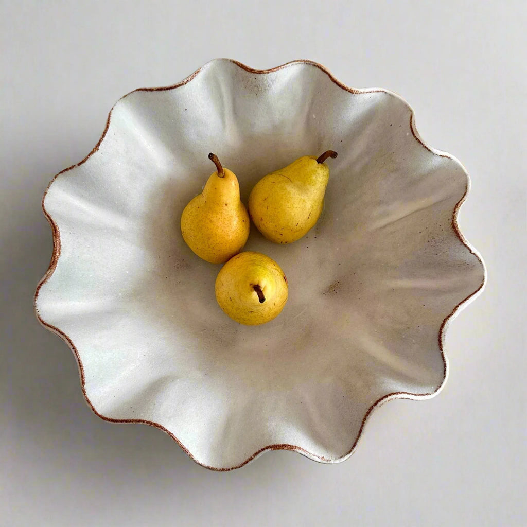 Large Ceramic Bowl - Natural Style