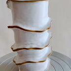 Bronte Tall Spiral Cylindrical Vase