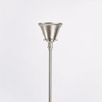 Reece Flared Glass Pendant Light - Nickel