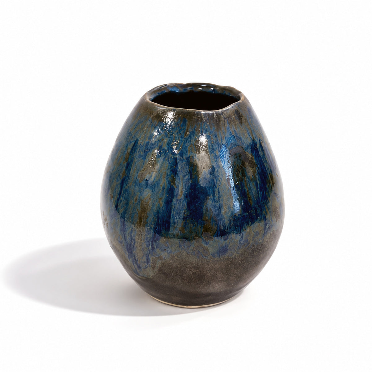 Small Rounded Vases - Organic Glazes