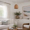 Rattan Cane Pendant Light