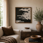 Timber Hues - Ready To Hang Wall Art - 62x62cm