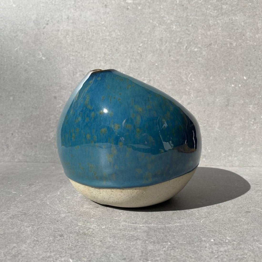 Rockpool Turquoise Balloon Vase - Polly Barton