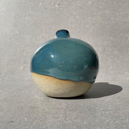 Rockpool Turquoise Bud Vase - Polly Barton